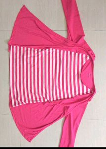 DJ&amp;C Fitted Top // Rose