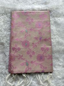 Premium Banarasi unstitched suit with dupatta set