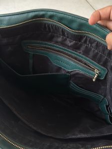 Allen Solly Green Handbag