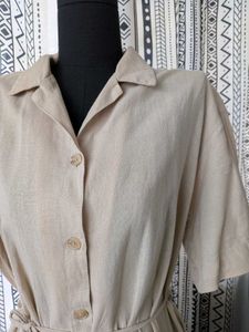 Beige Shirt Dress ❤️