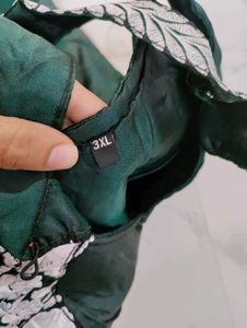 set of 2 Elegant Green Ethnic Dress