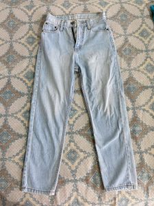 light blue jeans