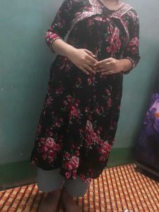 Black Ethnic Gown