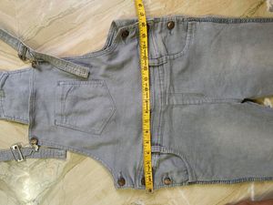 A Grey Dungarees