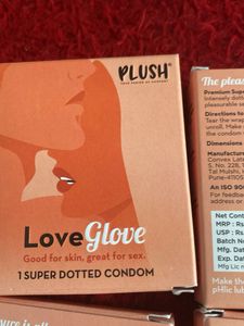 Plush Super Dotted Condom 4 Pack