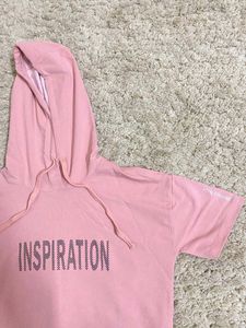 Pink Inspiration Hoodie Dress