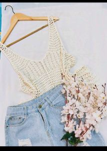 🎁Buy1 Get1 Free Crochet Knit Tank Top B