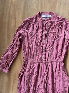 Cotton Pink Jumpsuit 🌸
