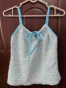 Cute Blue Tank Top