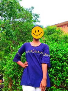 Embroidered Tunic Top