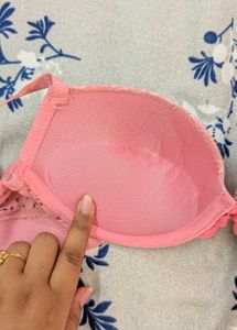 Bebe Pink Push-up Bra