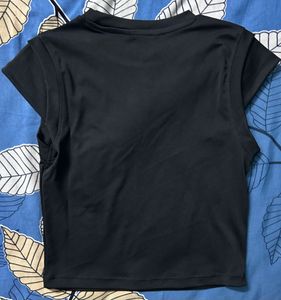 Shein Black Crop Top