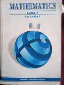 R.D Sharma Class 10th Maths