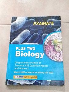 Plus Two Biology Examate Guide
