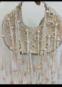 Beaded Fringe Handbag