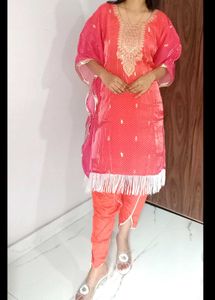 Bright Pretty Kaftan Suit