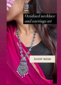 Necklace earrings Set