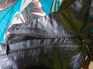 Black Leather socks winter