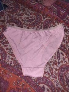 Pink Cotton Underwear