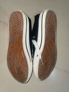 Black Canvas Sneakers