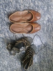 combo of two footwear