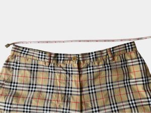 Burberry Plaid Shorts