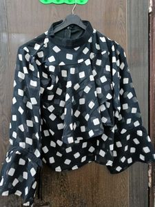 High Neck Full Sleeve Top