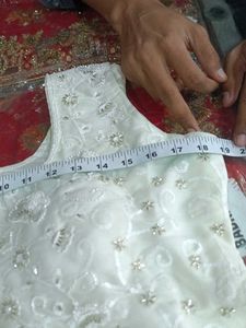 Elegant White Embroidered Salwar Kameez