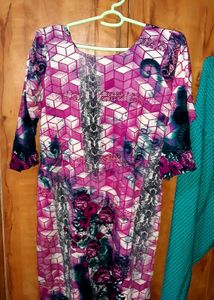 Pakistani Kurti, Pant &amp; Dupatta Set