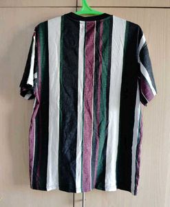 Striped &#39;Good Times&#39; Tee