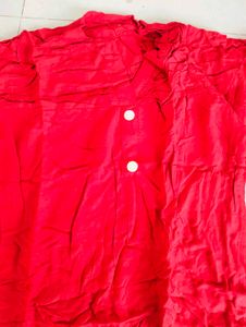 Red Kurti Tunic