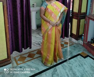 Chanderi Fancy Cotton Saree