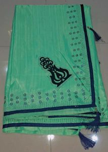 Ethnic fluorescent green