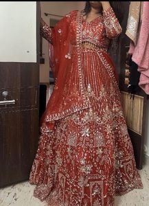 Handwork Heavy Lehenga Choli With Dupatta