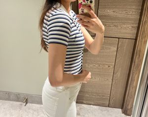 Stripes Crop Top