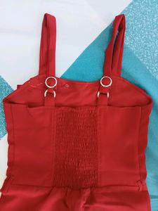 Jumpsuit With Adjustable Straps
