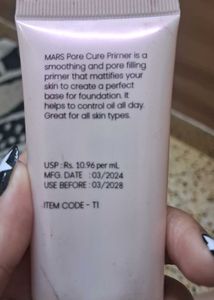 MARS Pore Cure Primer