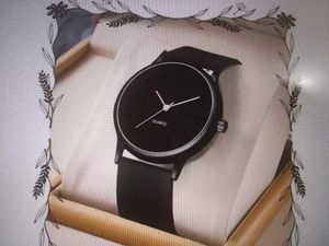 Stylish Black Watch Set pack of 2 watches