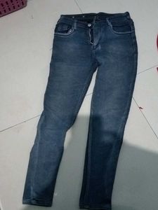Dark Blue Denim Jeans