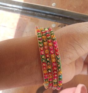 Beautiful Multicolour Bangales