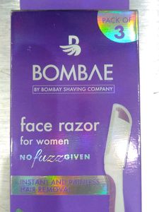 Bombae Facial Razor For Women | Pack Of 3