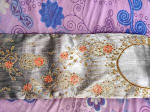 Silver Colour Suit Fabric