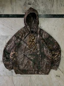 Camouflage Print Hoodie