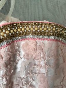 Elegant Pink Ethnic Gown