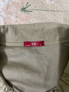 Y2K Cottagecore Beige Top