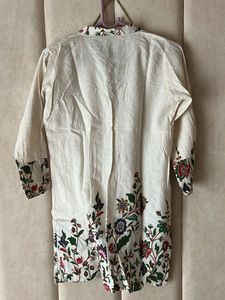 Short Khakhi Kurti