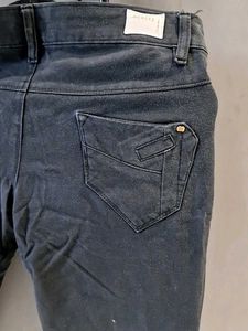 Soft And Comfortable Solid Denim