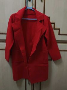 Red Blazer Jacket