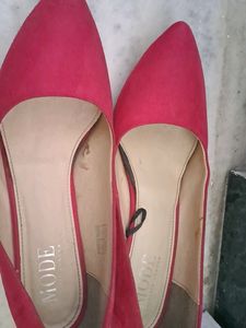 Mode Red Tape London Pink Pencil Heels