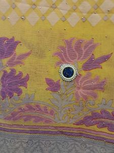 Elegant Floral Saree